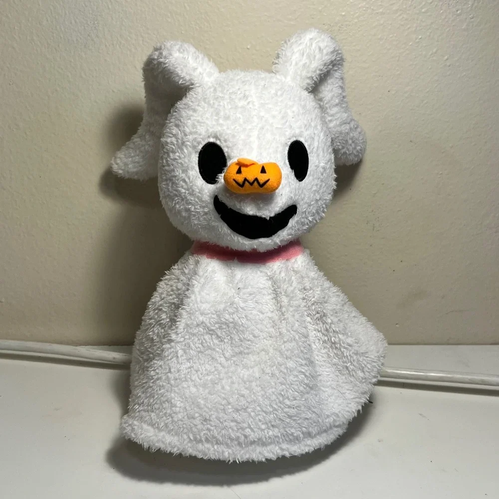 Disney‎ Baby Zero Plush Ghost Dog White The Nightmare Before Christmas Pumpkin